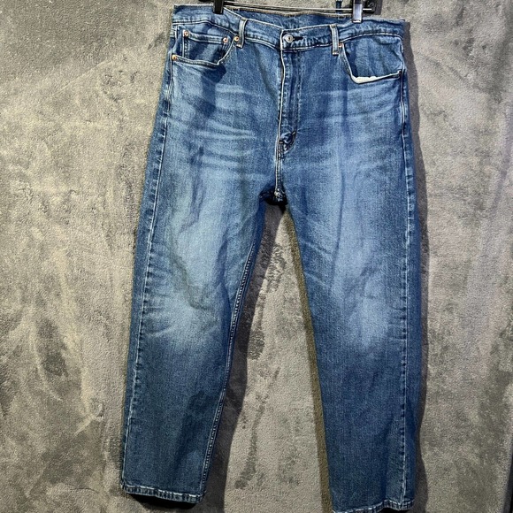 Levi's Other - Levi 505 Mens Denim Jeans Size 40x30 Straight Leg Regular Fit